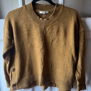 Madewell Side Button Sweater